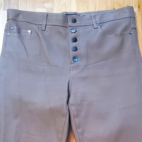 JOSEPH Den cropped leather straight-leg pants Size US 10 FR 42 - Picture 5 of 15